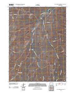 East Timberlake Creek 2010 topographic map thumbnail