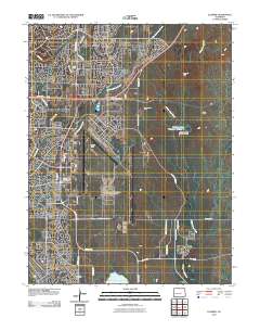 Elsmere 2010 topographic map thumbnail