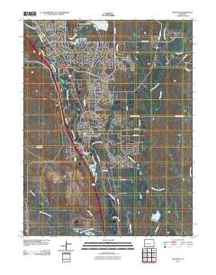 Fountain 2010 topographic map thumbnail