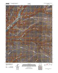 Greasewood Canyon 2010 topographic map thumbnail