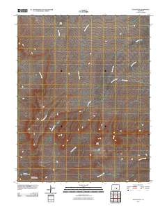 Goat Butte 2010 topographic map thumbnail