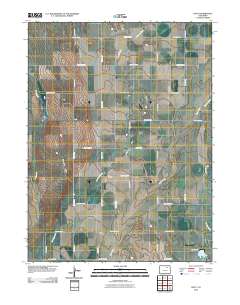 Hoyt 2010 topographic map thumbnail