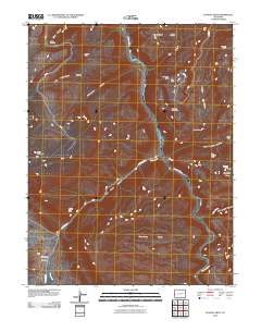 Juanita Arch 2010 topographic map thumbnail