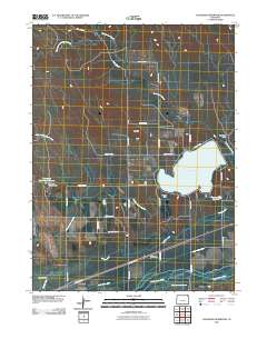 Julesburg Reservoir 2010 topographic map thumbnail