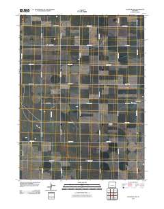 Julesburg SW 2010 topographic map thumbnail