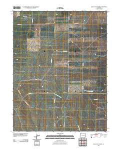 Bellyache Creek 2010 topographic map thumbnail