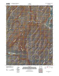 Dry Creek Basin 2010 topographic map thumbnail