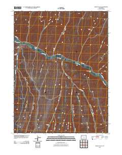 Jessup Gulch 2010 topographic map thumbnail