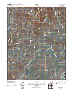 Gem Village 2010 topographic map thumbnail