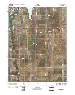 Horse Creek 2010 topographic map thumbnail