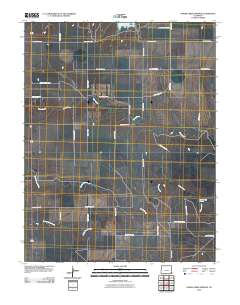 Horse Creek Springs 2010 topographic map thumbnail