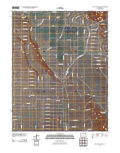 Fort Garland SW 2010 topographic map thumbnail
