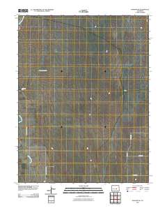 Hanover NE 2010 topographic map thumbnail