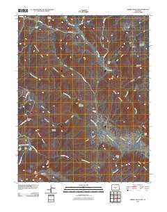 Gribble Mountain 2010 topographic map thumbnail