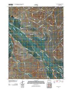 Gould NW 2010 topographic map thumbnail