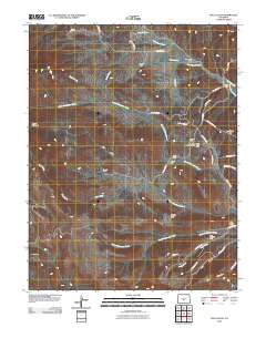 Hall Gulch 2010 topographic map thumbnail