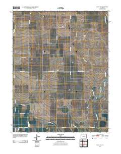 Holly NW 2010 topographic map thumbnail