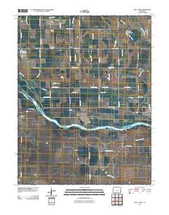 Holly West 2010 topographic map thumbnail