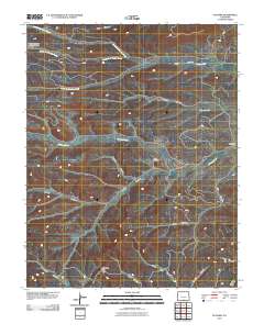 Gulnare 2010 topographic map thumbnail