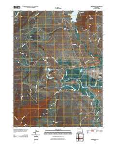 Kremmling 2010 topographic map thumbnail