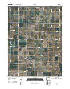 Hyde 2010 topographic map thumbnail