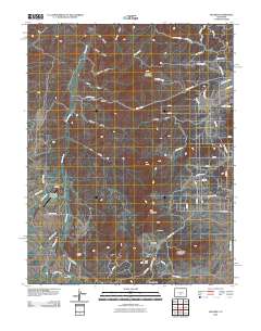 Hillside 2010 topographic map thumbnail