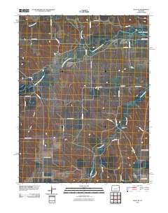 Idalia SE 2010 topographic map thumbnail