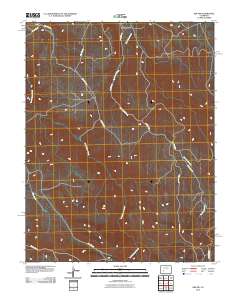 Iris NW 2010 topographic map thumbnail