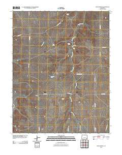 Hand Springs 2010 topographic map thumbnail
