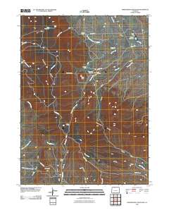 Independence Mountain 2010 topographic map thumbnail