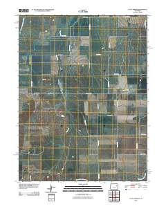 Lusto Springs 2010 topographic map thumbnail