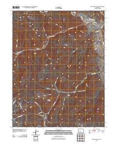 McIntyre Hills 2010 topographic map thumbnail