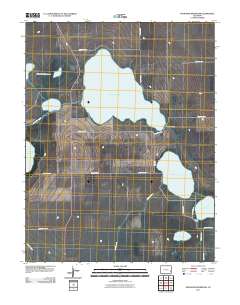 Neenoshe Reservoir 2011 topographic map thumbnail