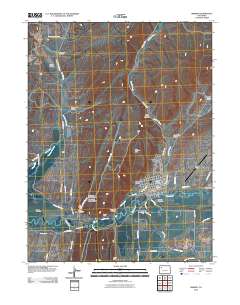 Meeker 2010 topographic map thumbnail