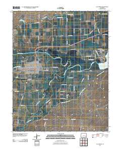 Las Animas 2011 topographic map thumbnail