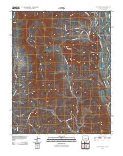 Long Mountain 2010 topographic map thumbnail