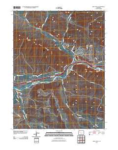 New Castle 2010 topographic map thumbnail