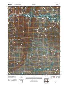 Milner 2010 topographic map thumbnail