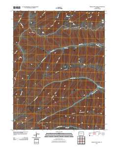 Middle Dry Fork 2010 topographic map thumbnail