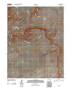 Lascar 2010 topographic map thumbnail