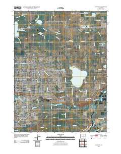 Longmont 2010 topographic map thumbnail