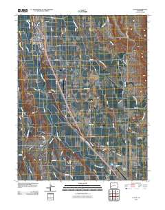 Olathe 2010 topographic map thumbnail