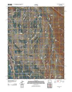 Olathe NW 2010 topographic map thumbnail