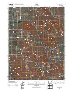 Old Baldy 2010 topographic map thumbnail