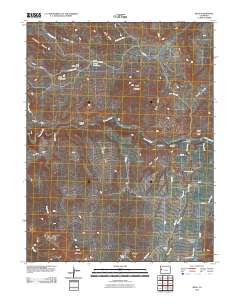 Mesa 2010 topographic map thumbnail