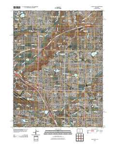 Lafayette 2010 topographic map thumbnail