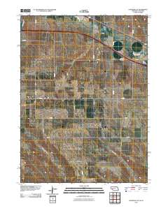 Lodgepole SE 2010 topographic map thumbnail