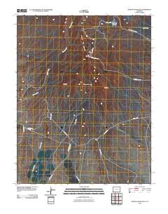 Mariano Wash East 2010 topographic map thumbnail