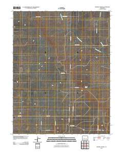 Ninemile Spring 2010 topographic map thumbnail
