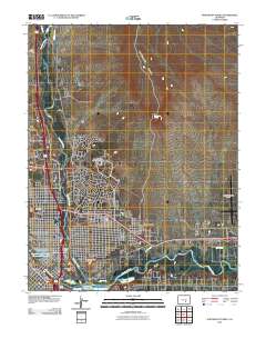 Northeast Pueblo 2010 topographic map thumbnail